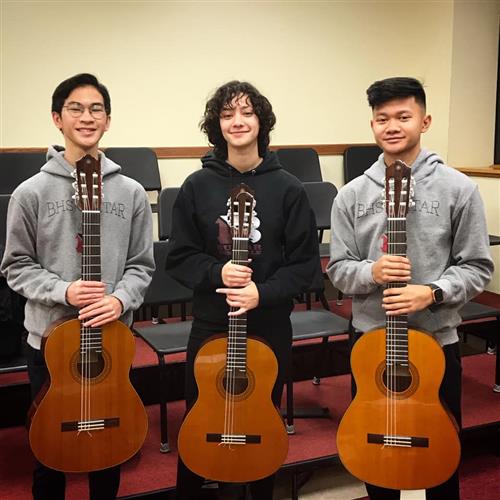 2020 NJMEA All State Students Jan Quimpo, Alysa Vega, Carl Blasa 