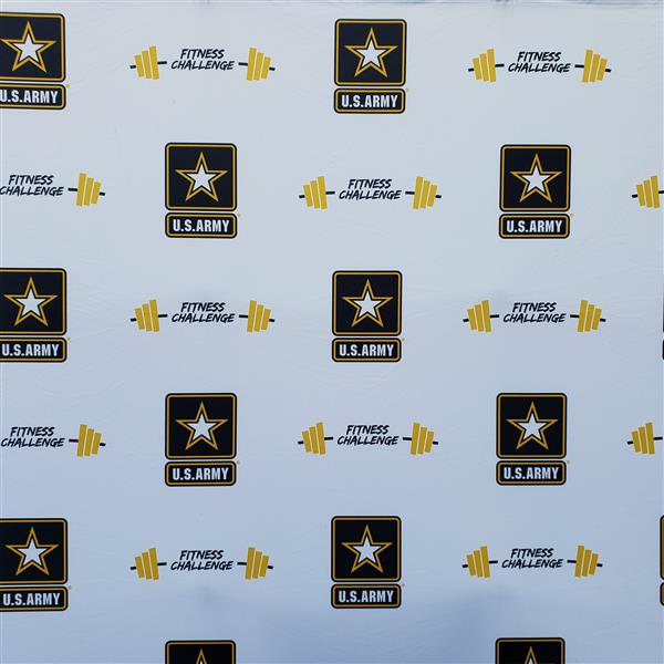 US Army backdrop